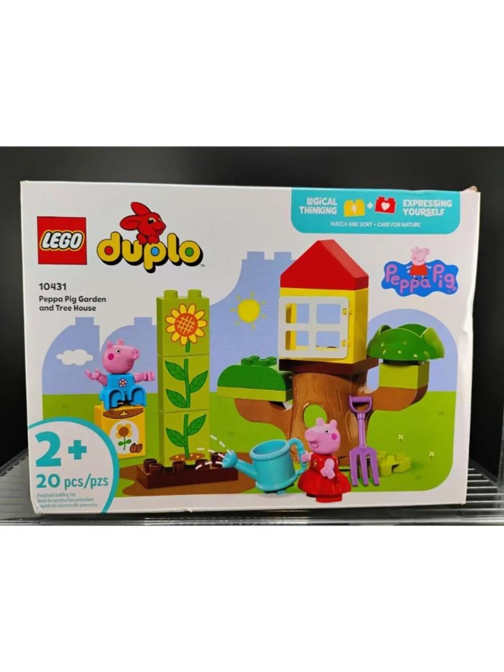 LEGO DUPLO Peppa Pig Garden & Tree House 20-Piece Set